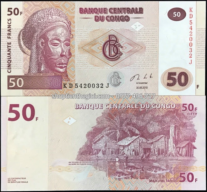 Congo 50 Francs